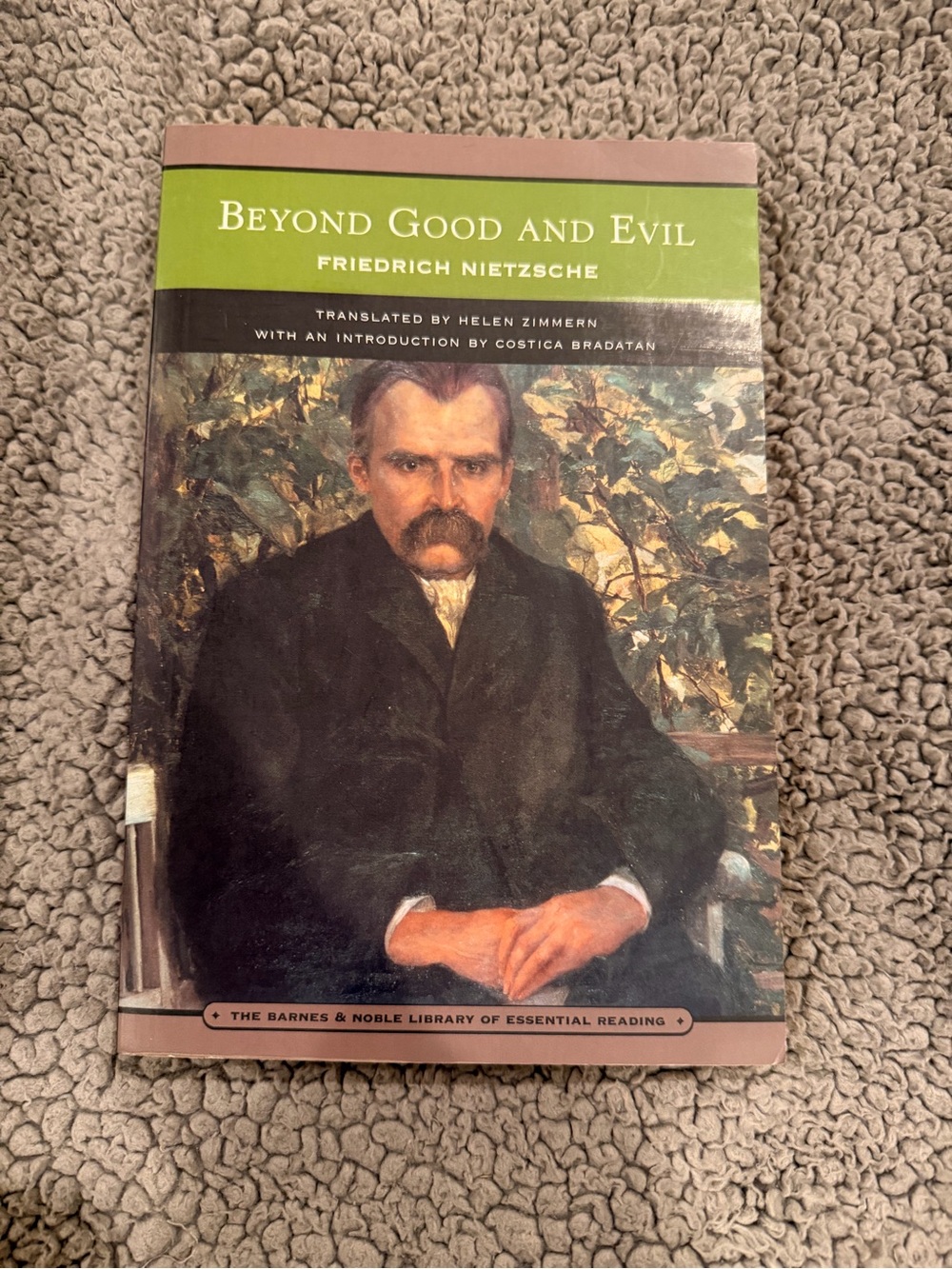 Beyond Good and Evil by Friedrich Nietzsche - Green Cover